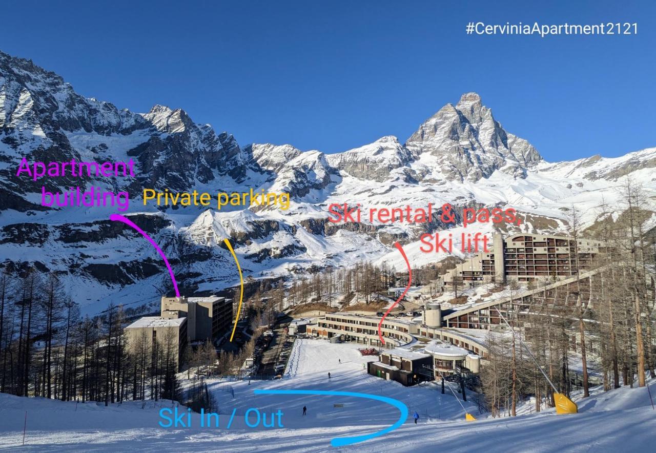 Cervinia Apartment 2121 - Ski & Mountain Panorama Breuil-Cervinia Exterior foto